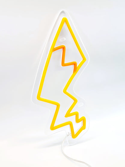 Pikachu Lightning Tail Neon