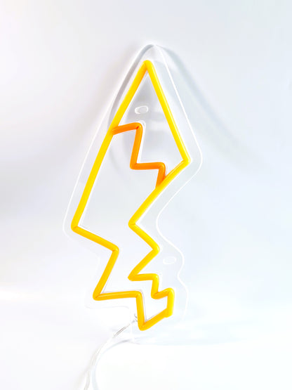 Pikachu Lightning Tail Neon