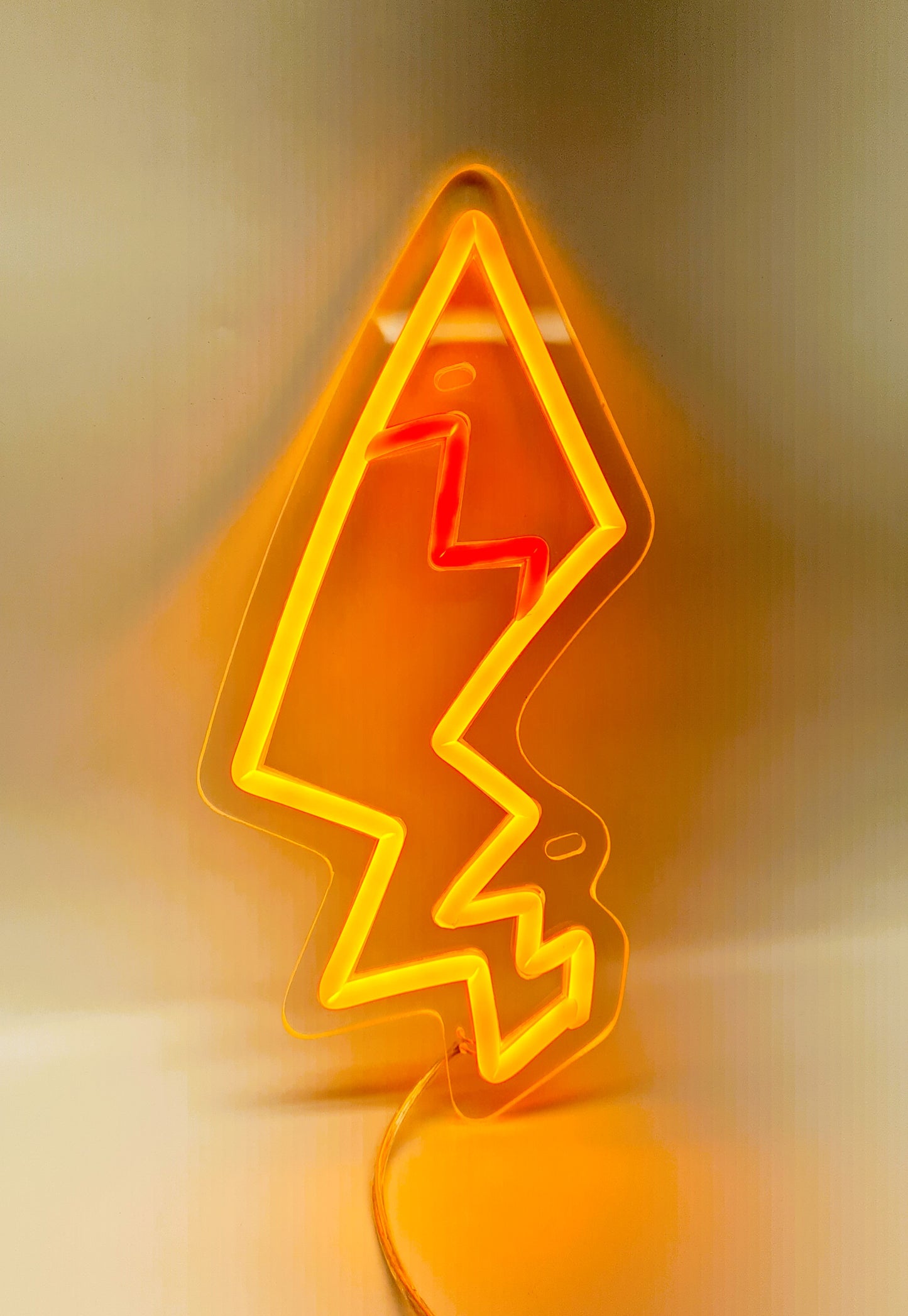 Pikachu Lightning Tail Neon