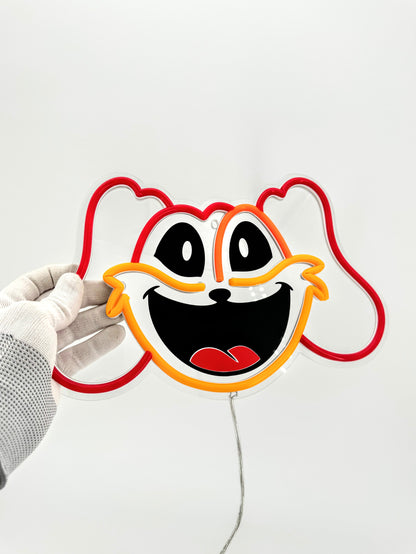 Dogday Poppy Playtime Horror Fan Video Game Neon