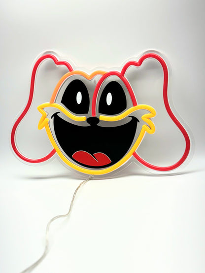 Dogday Poppy Playtime Horror Fan Video Game Neon