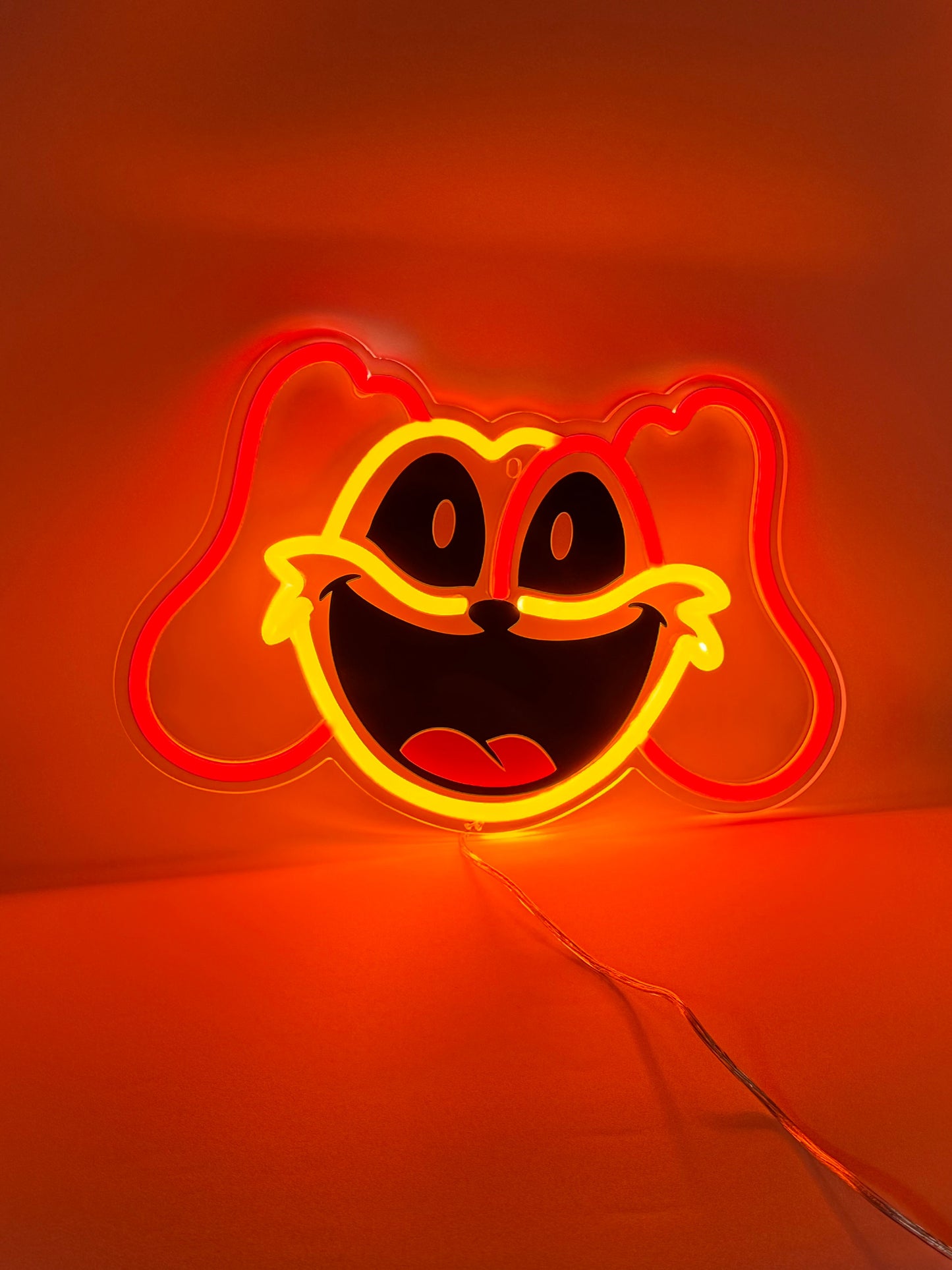 Dogday Poppy Playtime Horror Fan Video Game Neon